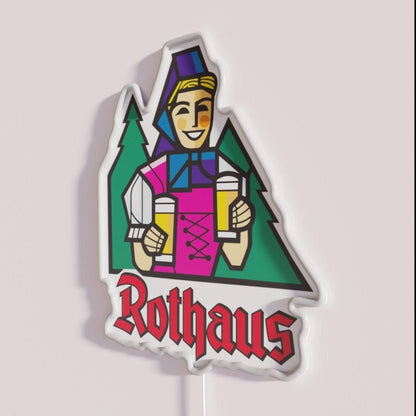 Urban Revitalization Rothaus Mixed Brewery Spaces Rgb Led Neon Sign - Shineneon