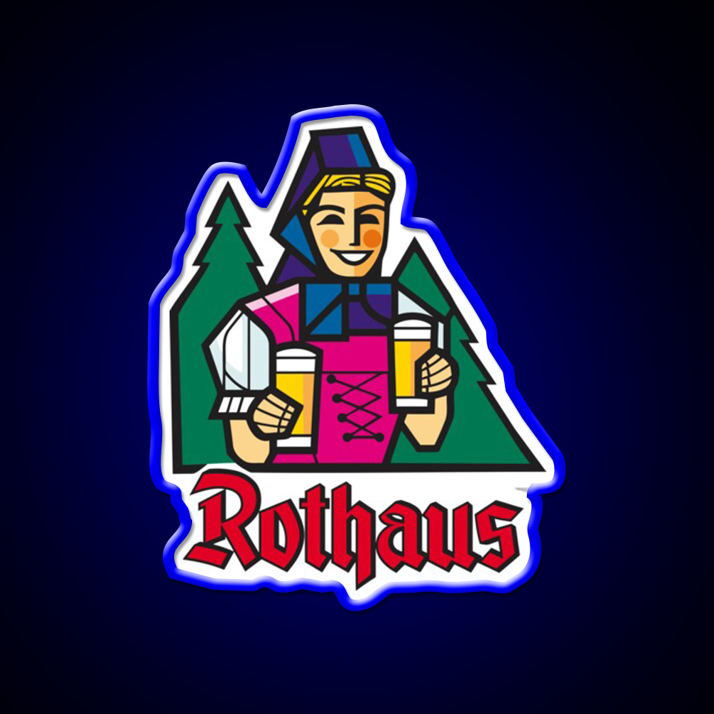 Urban Revitalization Rothaus With Brewery Beer Bar Decor Led Neon Sign Rgb Color - LED neon sign view 5