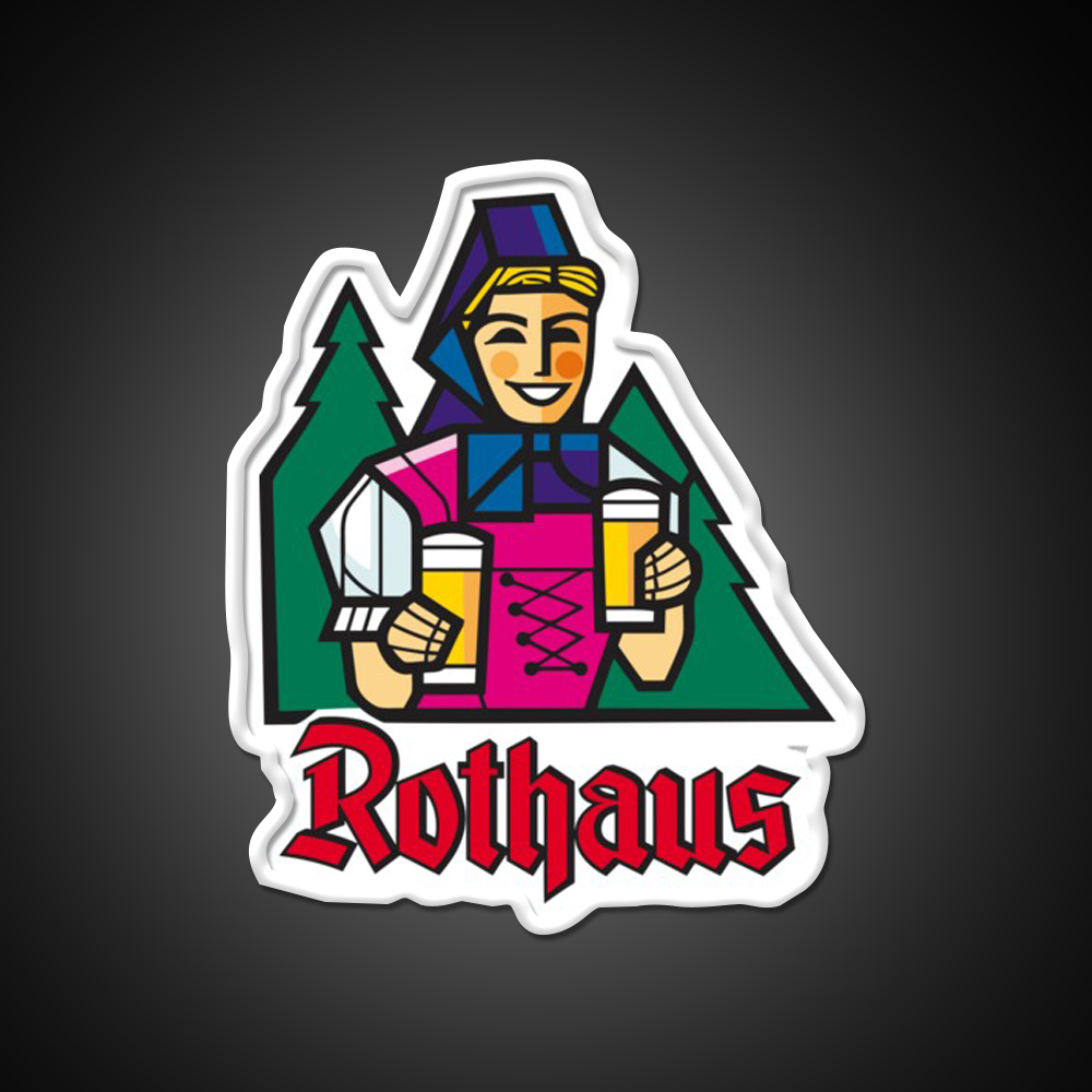Urban Revitalization Rothaus With Brewery Beer Bar Decor Led Neon Sign Rgb Color - LED neon sign view 11