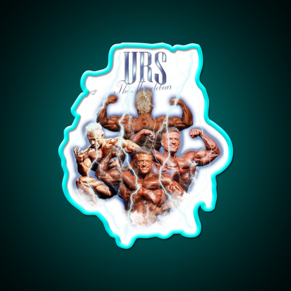 Urs Kalecinski Bootleg Gym Fitness Led Neon Sign Rgb Color