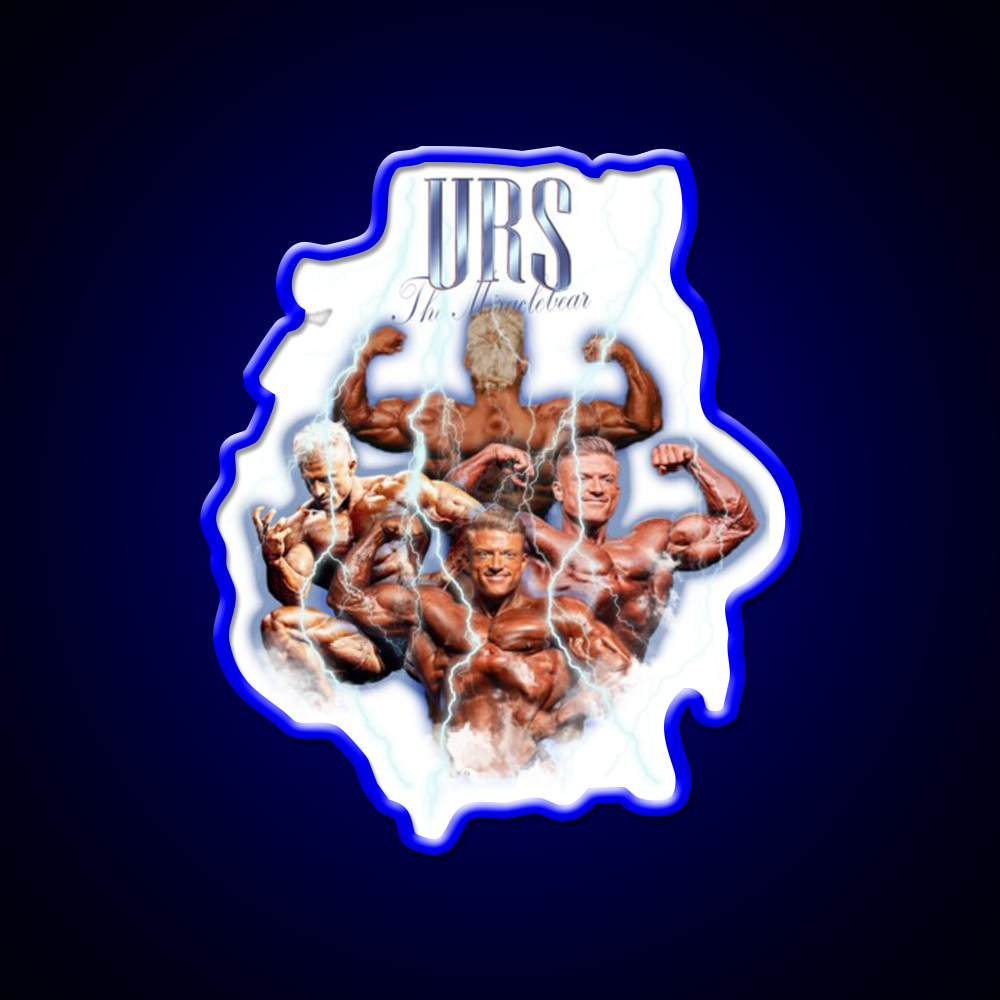 Urs Kalecinski Bootleg Gym Fitness Led Neon Sign Rgb Color