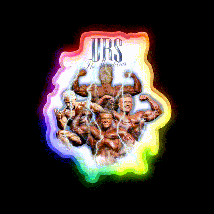 Urs Kalecinski Bootleg Gym Fitness Led Neon Sign Rgb Color