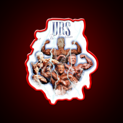 Urs Kalecinski Bootleg Gym Fitness Led Neon Sign Rgb Color