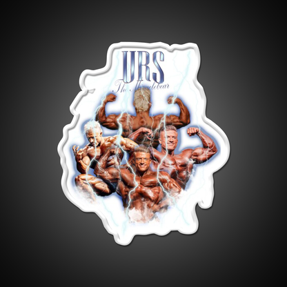 Urs Kalecinski Bootleg Gym Fitness Led Neon Sign Rgb Color