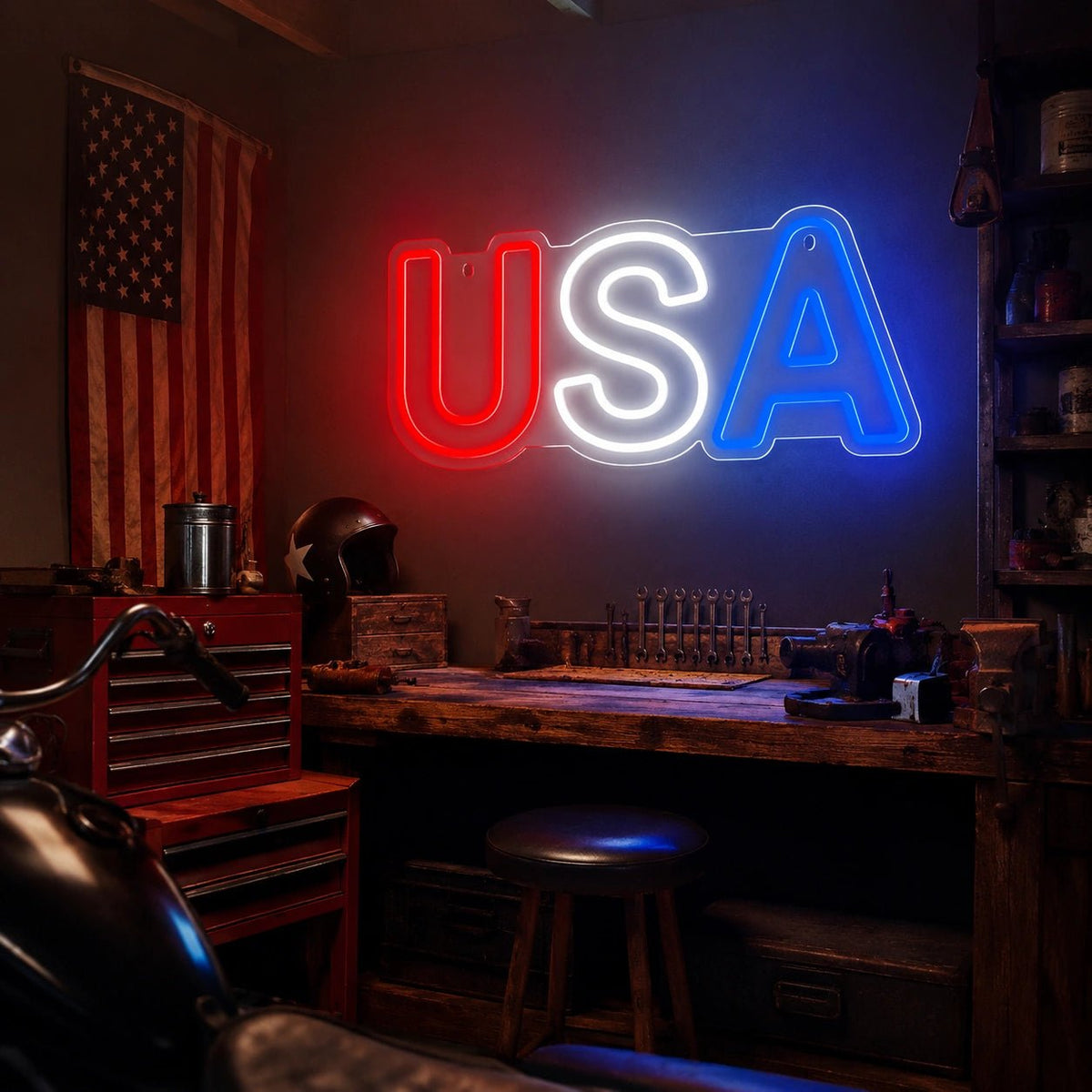 USA LED Neon Sign - Shineneon