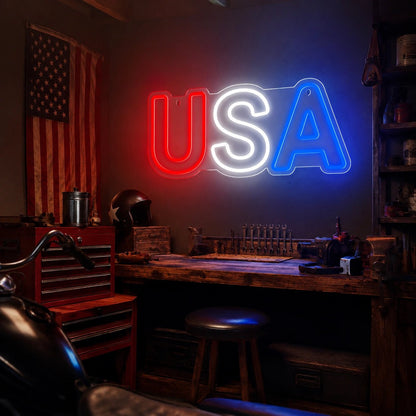 USA LED Neon Sign - Shineneon