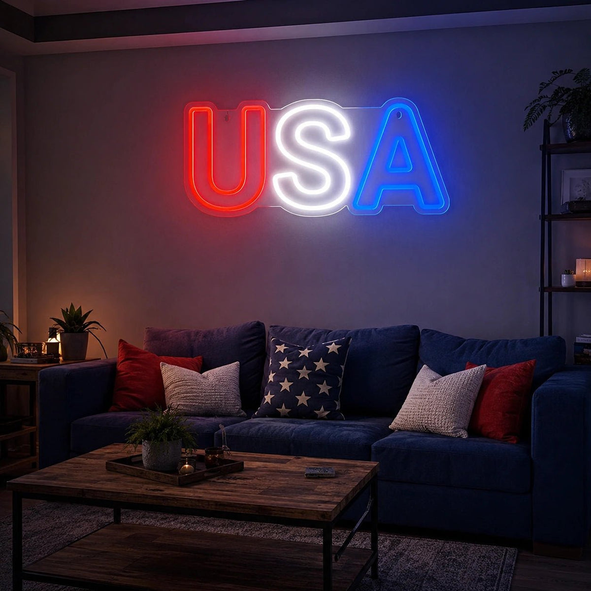 USA LED Neon Sign - Shineneon