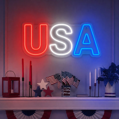 USA LED Neon Sign - Shineneon