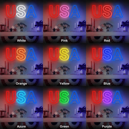USA LED Neon Sign - Shineneon