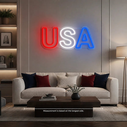 USA LED Neon Sign - Shineneon