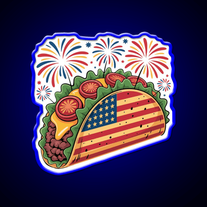 Usa Taco Led Neon Sign Mexican Food Sign Rgb Color - Shineneon