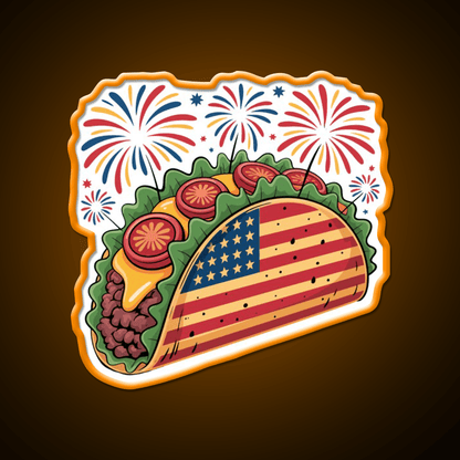 Usa Taco Led Neon Sign Mexican Food Sign Rgb Color - Shineneon