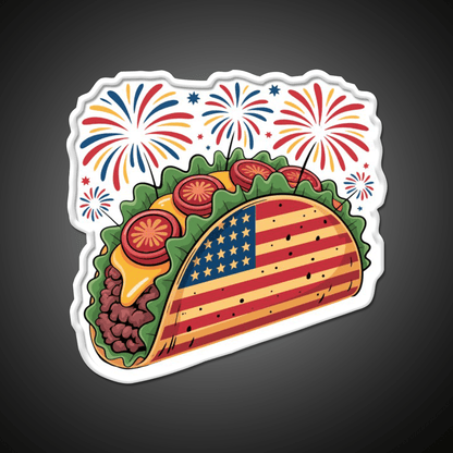 Usa Taco Led Neon Sign Mexican Food Sign Rgb Color - Shineneon