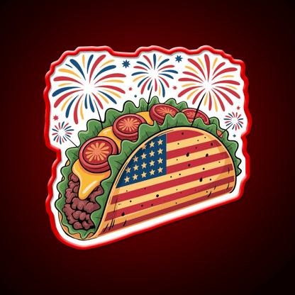 Usa Taco Led Neon Sign Mexican Food Sign Rgb Color - Shineneon