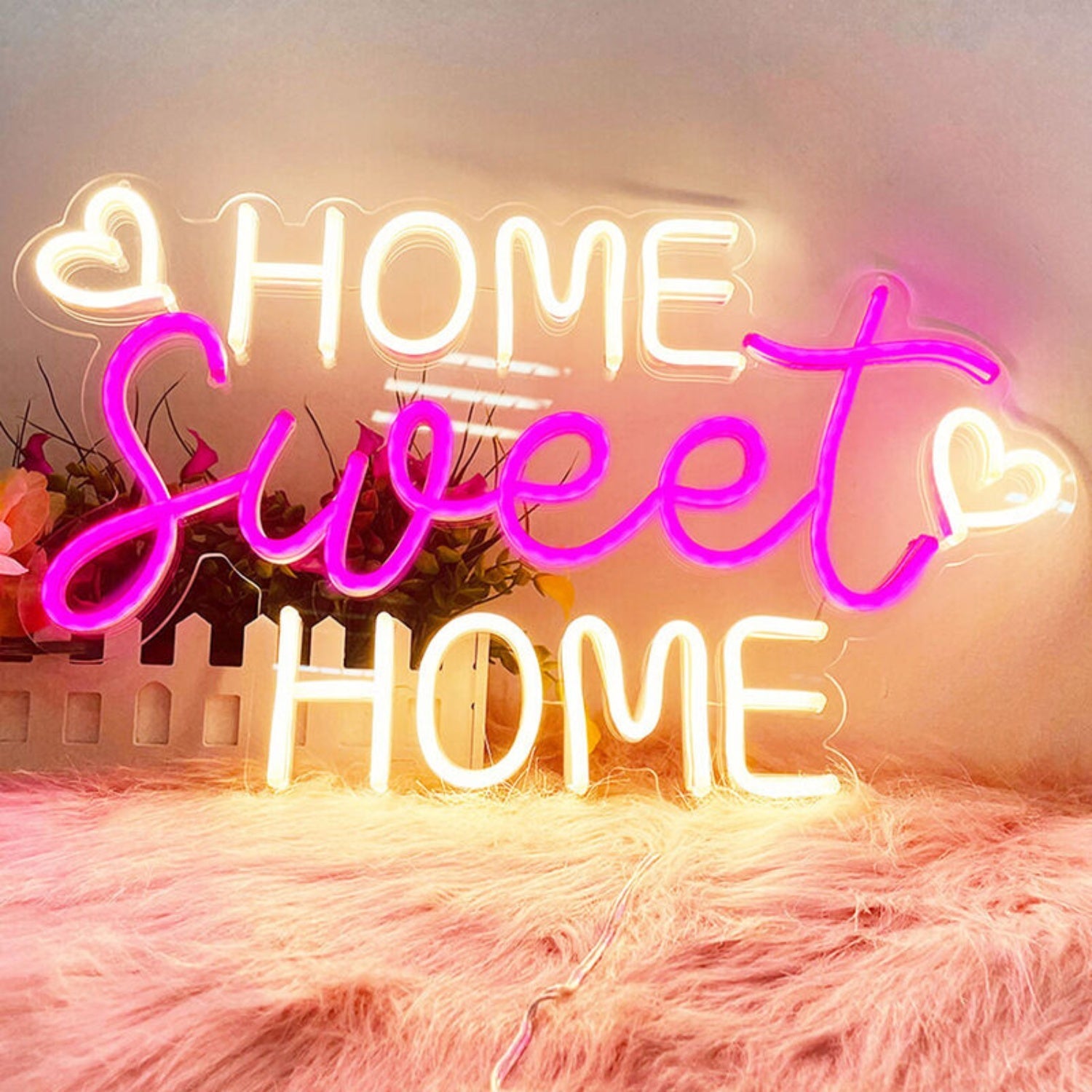 Use The Multicolhome Sweet Home Led Neon Sign - Shineneon