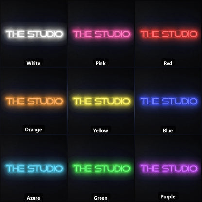 Use Thee Way LED Neon Sign color grid