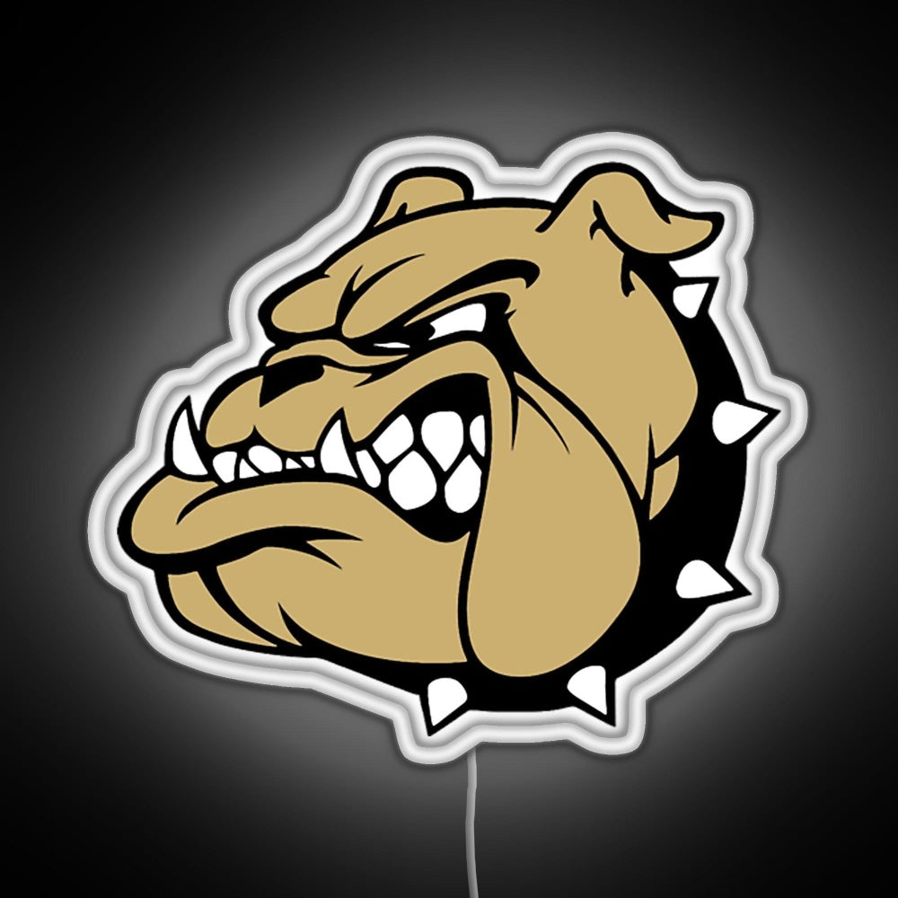 Usmc Bulldog Rgb Led Neon Sign Pop Wall Art