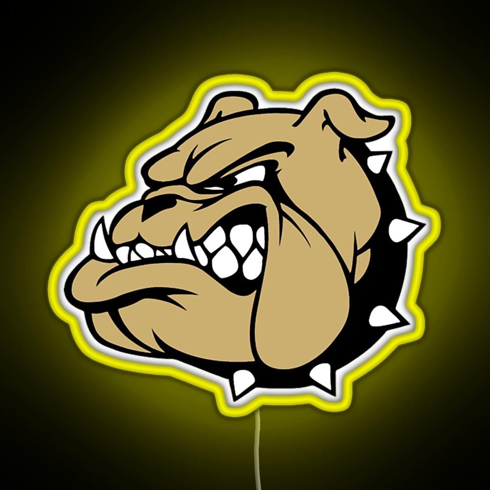 Usmc Bulldog Rgb Led Neon Sign Pop Wall Art - Shineneon