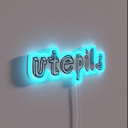 Utepils Rgb Led Neon Sign - Shineneon