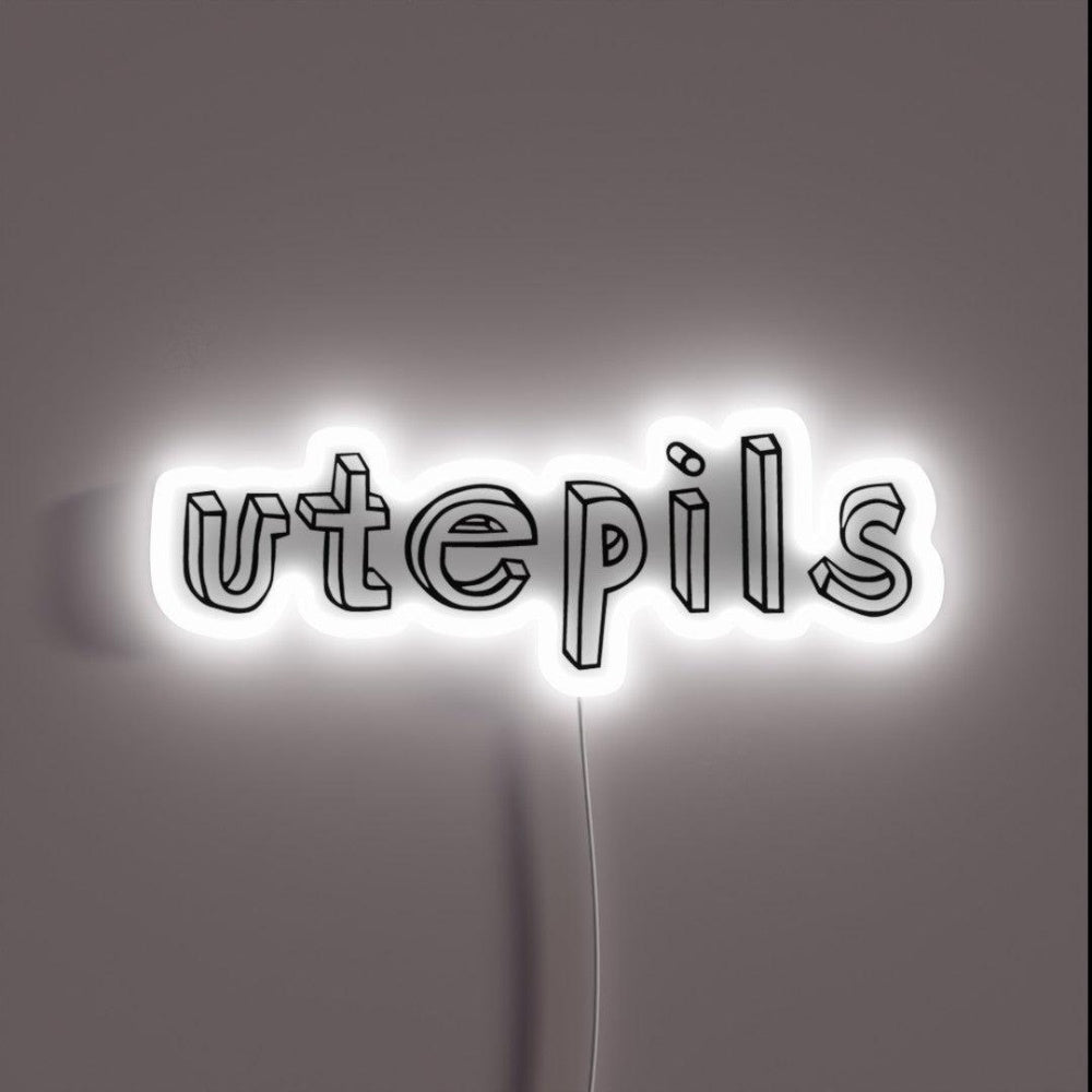 Utepils Rgb Led Neon Sign - Shineneon