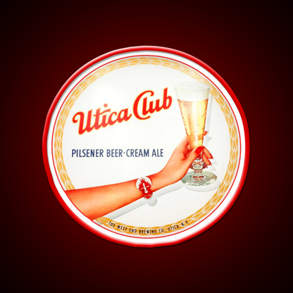 Utica Club Beer Ale Beer Bar Decor Led Neon Sign Rgb Color