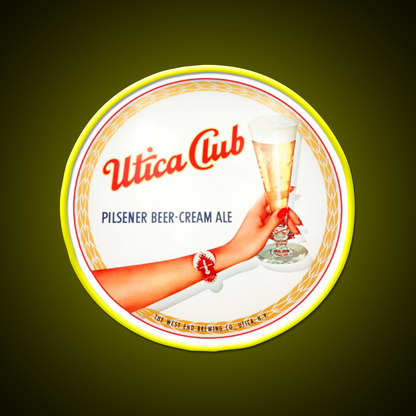 Utica Club Beer Ale Beer Bar Decor Led Neon Sign Rgb Color
