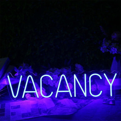 Vacancy Led Neon Sign For Hotels And Hospitality Spaces | Shineneon