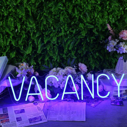 Vacancy Led Neon Sign For Hotels And Hospitality Spaces | Shineneon