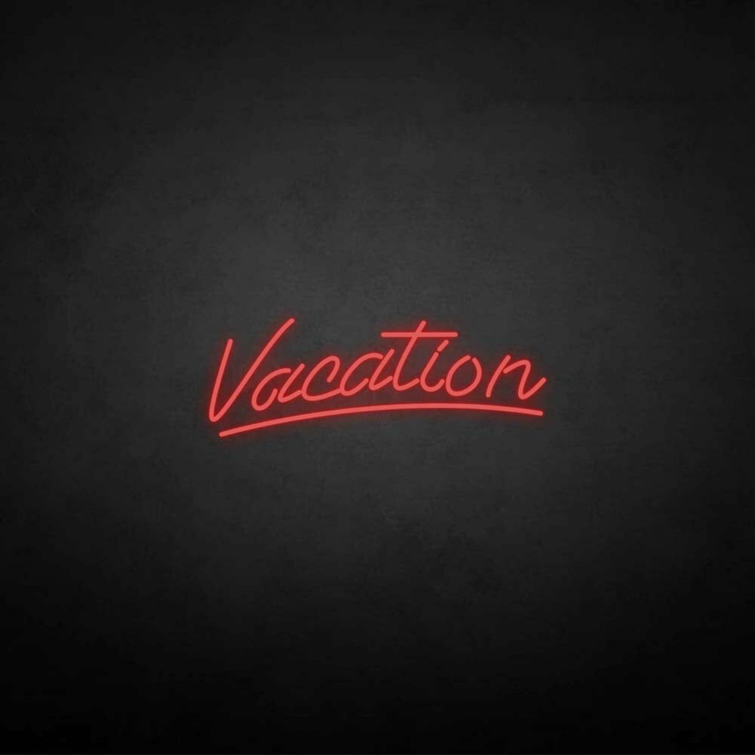 Vacation Led Neon Sign - Shineneon