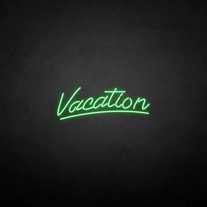 Vacation Led Neon Sign - Shineneon