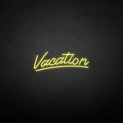 Vacation Led Neon Sign - Shineneon