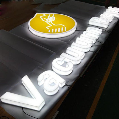 Vacuum Bags 3D Fulllit Acrylic Led Letters Sign - Shineneon