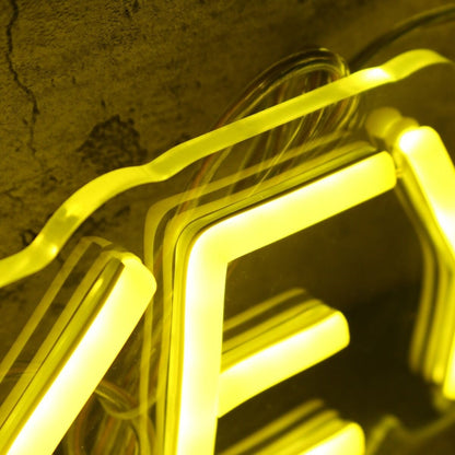 Valencia Key Yellow Led Neon Sign - Shineneon