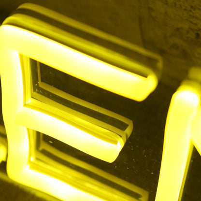 Valencia Key Yellow Led Neon Sign - Shineneon