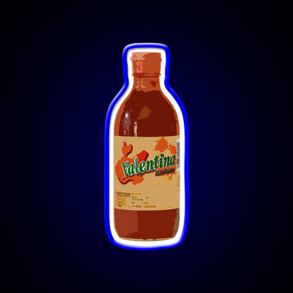 Valentina Hot Sauce Beer Bar Decor Led Neon Sign Rgb Color - LED neon sign view 5