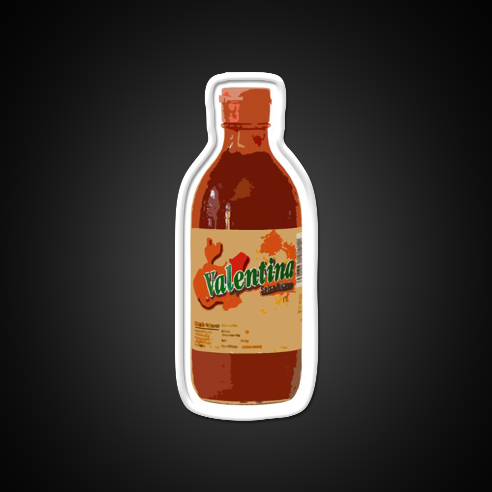 Valentina Hot Sauce Beer Bar Decor Led Neon Sign Rgb Color - LED neon sign view 11