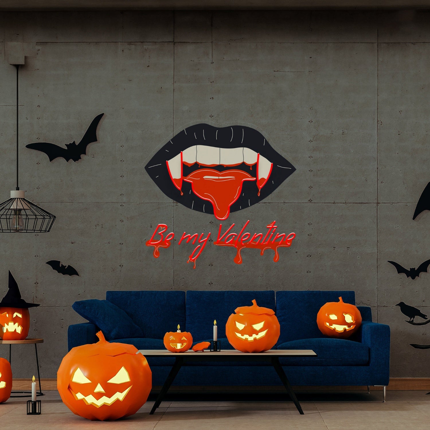 Valentines Day Be My Valentine Led Uv Neon Sign Wall Art | Shineneon