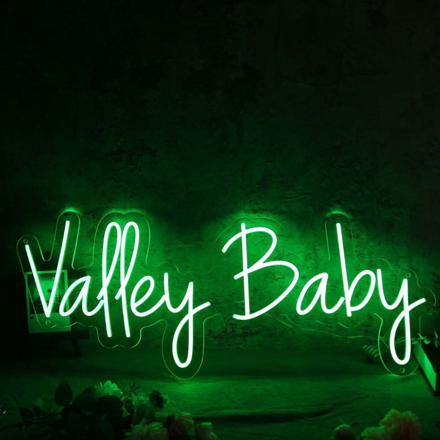 Valley Baby Green Led Neon Sign - Shineneon