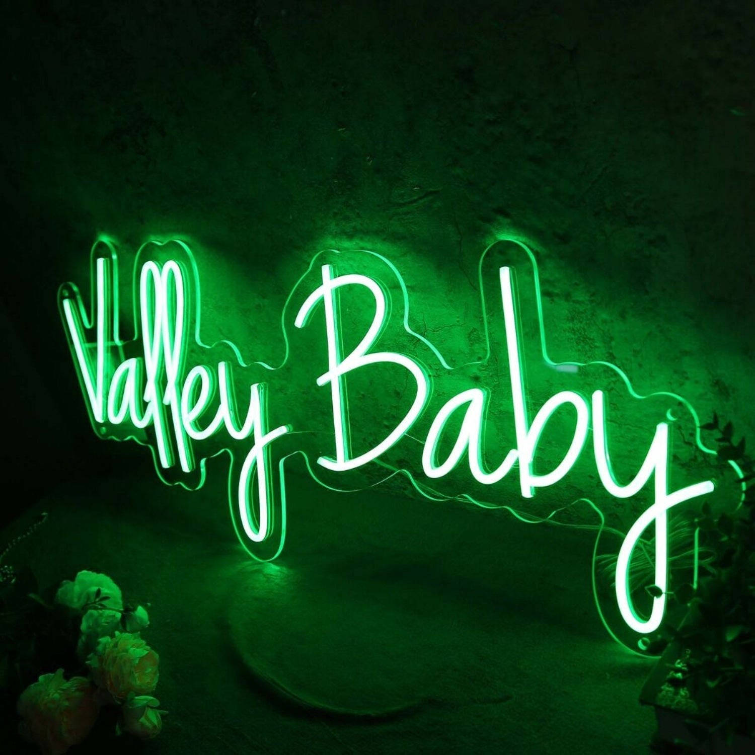 Valley Baby Green Led Neon Sign - Shineneon