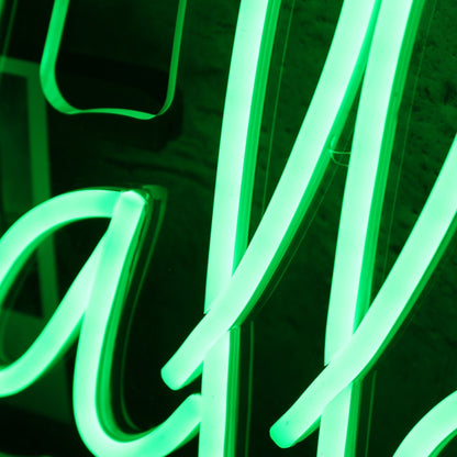 Valley Baby Green Led Neon Sign - Shineneon