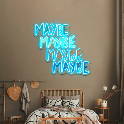 Valley Maybe Artwork Personalized Neon Signs