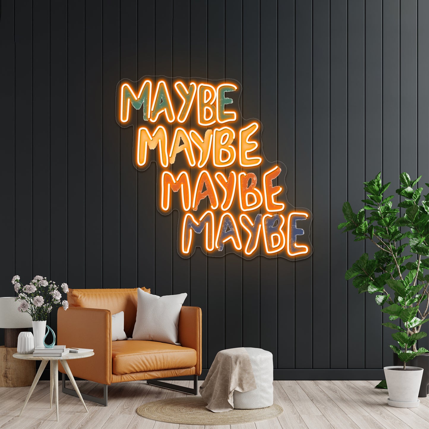 Valley Maybe Artwork Personalized Neon Signs