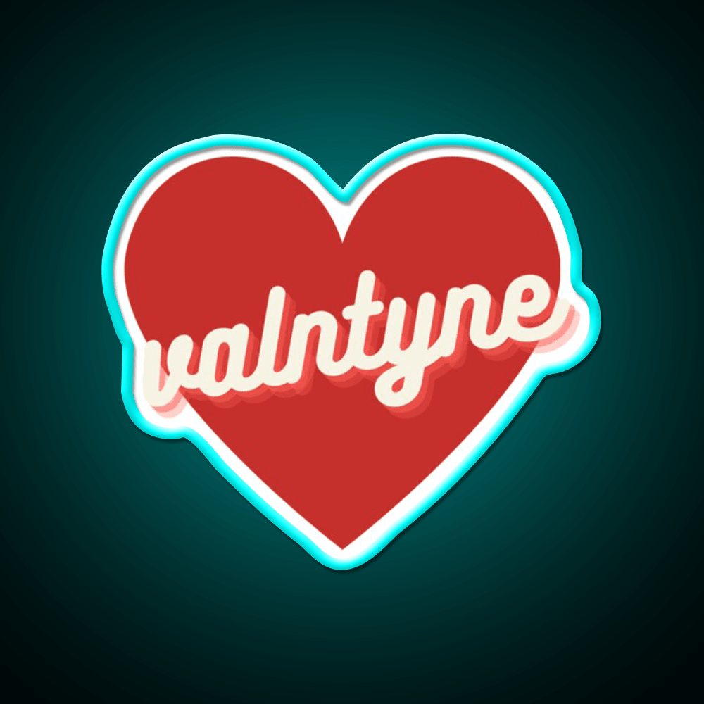Valntyne 5Sos Valentine Cocktail Chats Cocktail Bar Decor Led Neon Sign Rgb Color - Shineneon