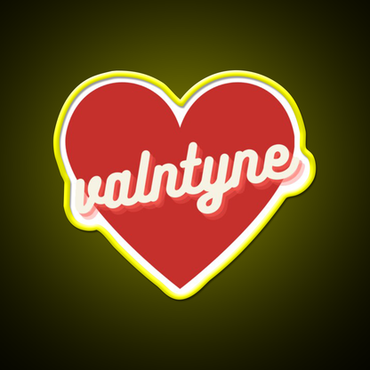 Valntyne 5Sos Valentine Cocktail Chats Cocktail Bar Decor Led Neon Sign Rgb Color - LED neon sign view 7