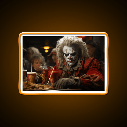 Vampire Dining Fast Food Led Neon Sign For Burger Place Rgb Color - Shineneon