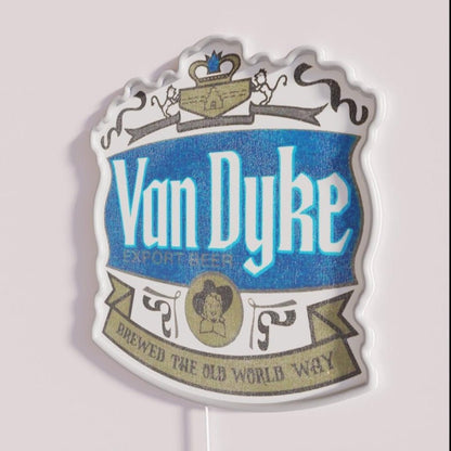 Van Dyke Export Beer Retro Defunct Breweriana Rgb Led Neon Sign - Shineneon