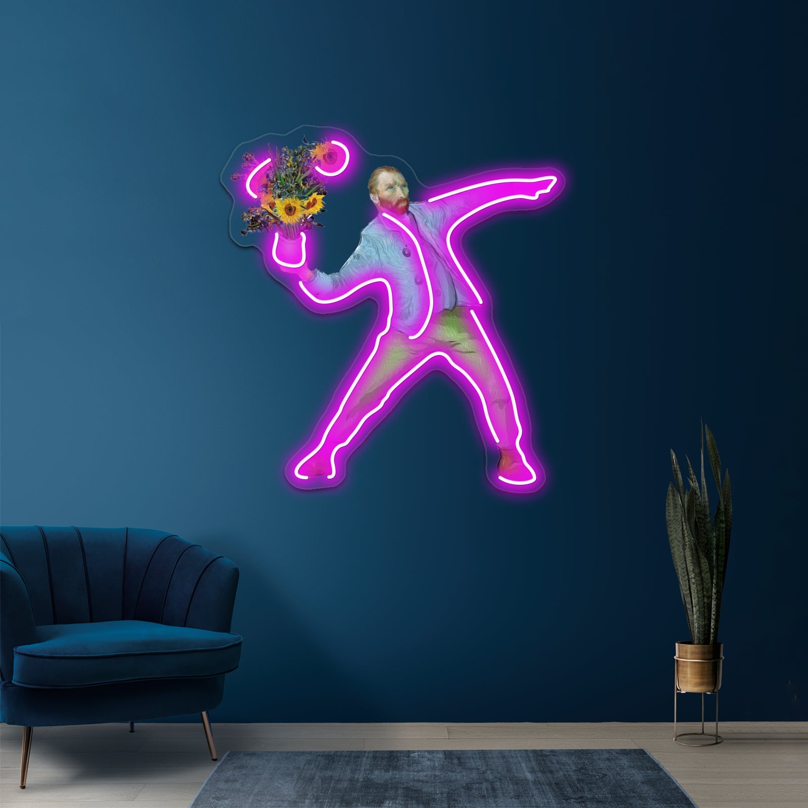 Van Goghsky Artwork Personalized Neon Signs | Shineneon