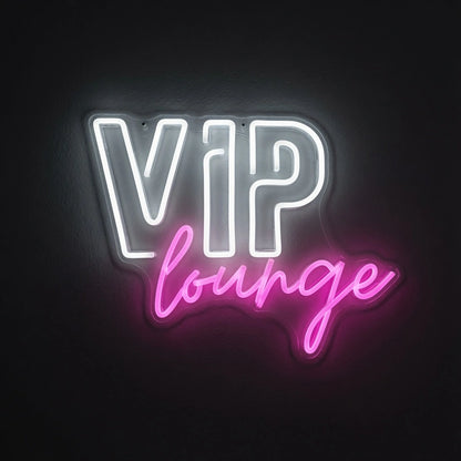 Vap Lounge'in And Letters LED Neon Sign - 01 Original Product Image