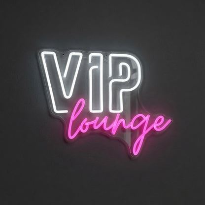 Vap Lounge'in And Letters LED Neon Sign - 04 Size Image