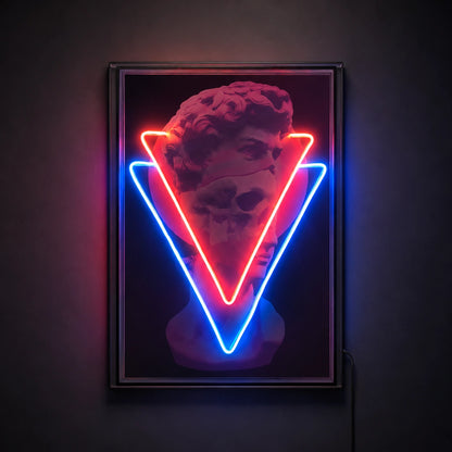Vaporwave Triangle Neon Sign LED Neon Sign high-converting product image